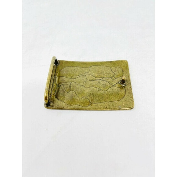 The People of the Labyrinths Brass Belt Buckle - Picture 2 of 6